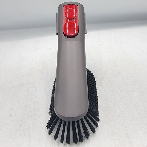 Dyson V7 V8 V10 V11 Mini Soft Dusting Brush Gray Red Detachable Part - Picture 2 of 6
